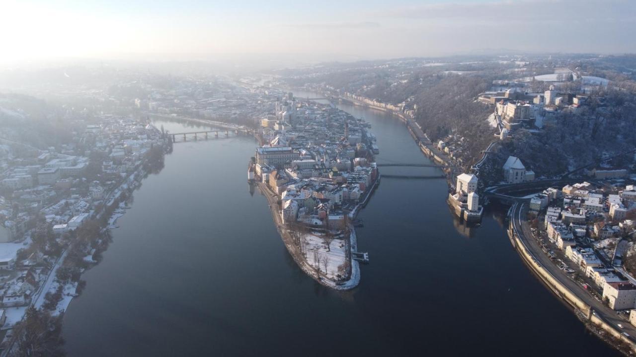 Zumglueckfrei Appartement Passau Buitenkant foto